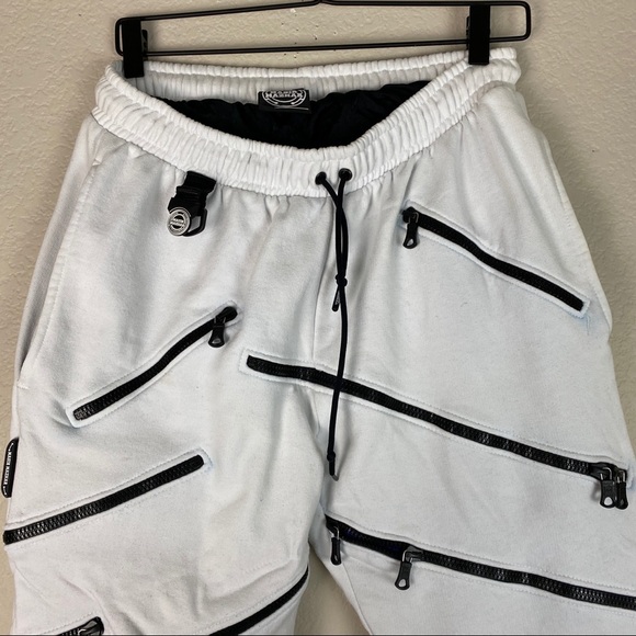 Nasir Hazhar Zippers Sweatpants Size Small Rare - Picture 5 of 16